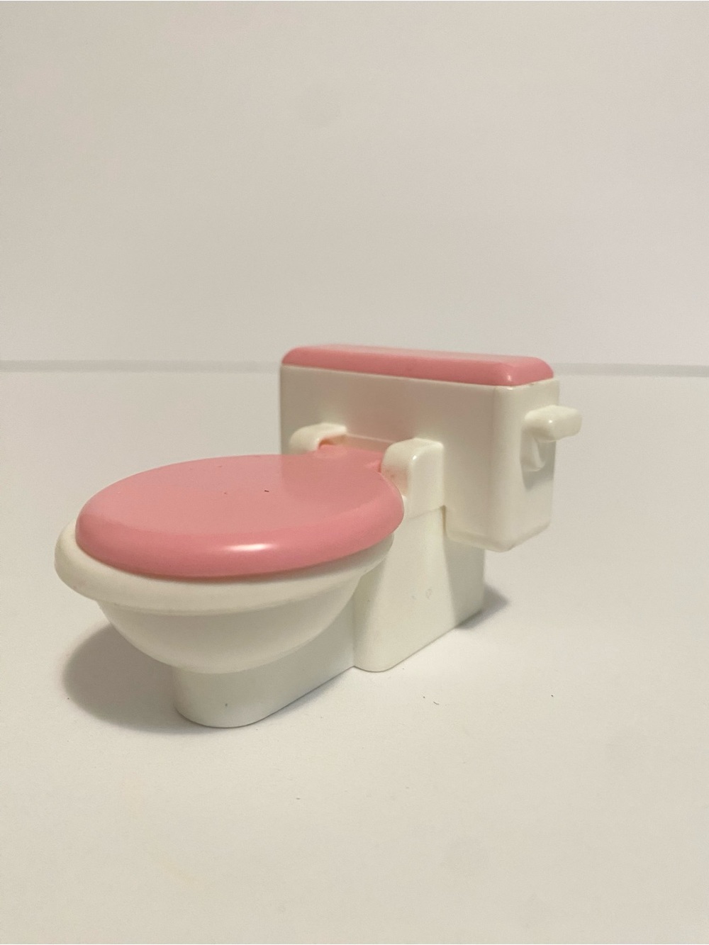 Fisher Price Loving Family Dollhouse Furniture Toilet Bathroom Toy 1993 Vintage